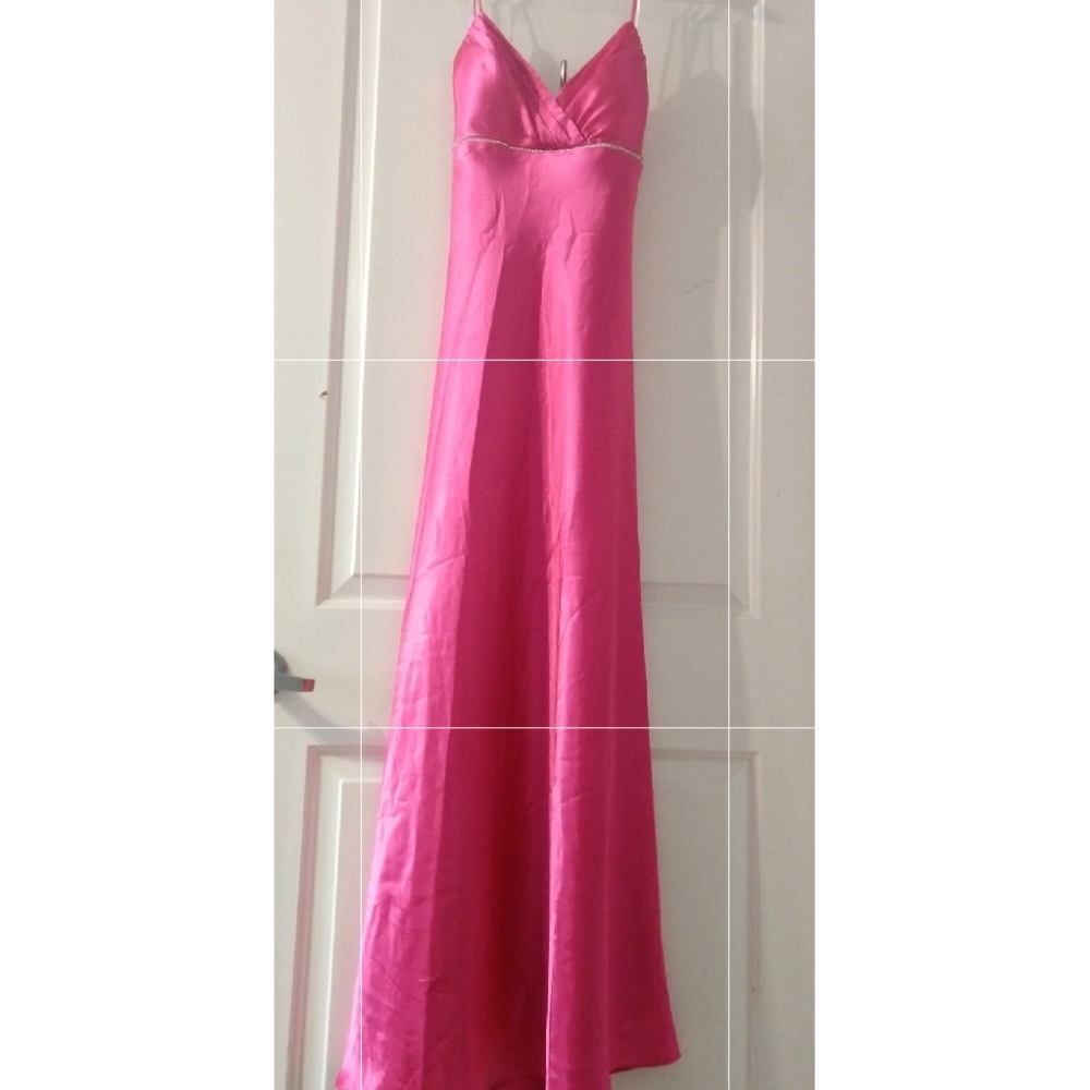 Maxi open back dress nice condition good for prom Size 4